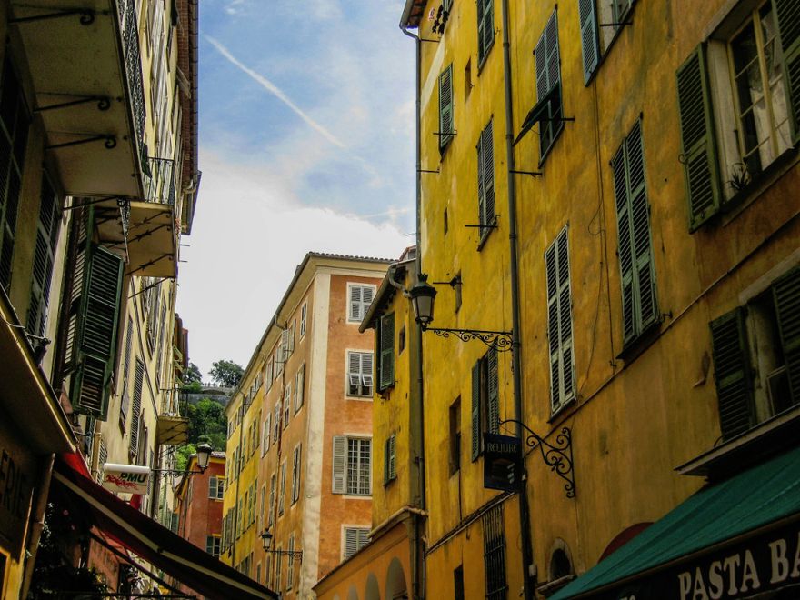 Häuser in Nizza