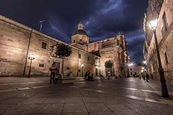 Der Plaza Mayor in Salamanca