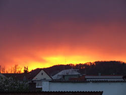 Wolke aus Vulkanasche