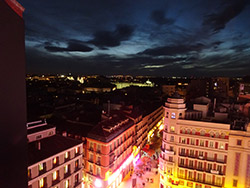 Madrid bei Nacht