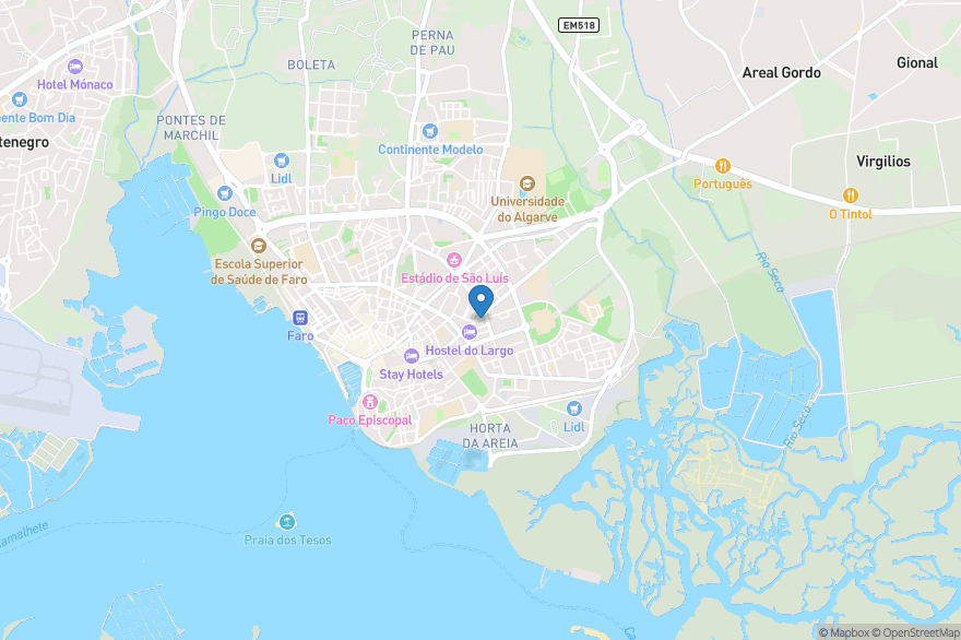 CIAL Faro - Open Street Map